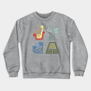 Aztec Elements Crewneck Sweatshirt